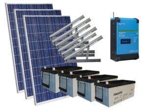 Solar 1360W mökkijärjestelmä