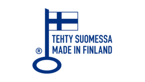 Avainlippu-tuote, tehty Suomessa