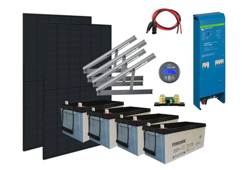 Solar 530 Mökkijärjestelmä PowerXon akuilla
