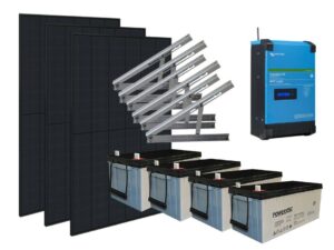 Solar 1360 Mökkijärjestelmä PowerXon akuilla