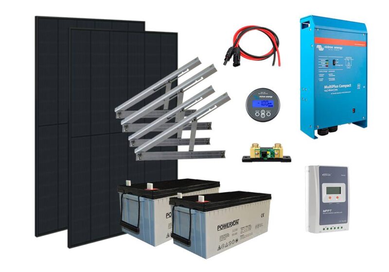 Solar 530 Mökkijärjestelmä PowerXon akuilla