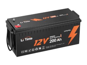 LiTime Heat Litium akku 12.8V/200Ah