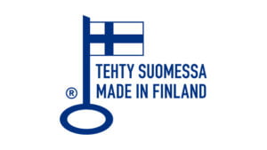 Avainlippu-tuote, tehty Suomessa